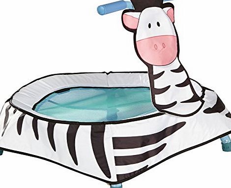 Worlds Apart A-Zebra Toddler Trampoline with Sounds