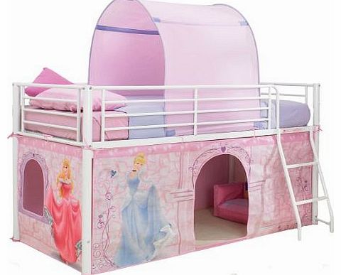 Worlds Apart Disney Princess Mid Sleeper Bed Tent Pack