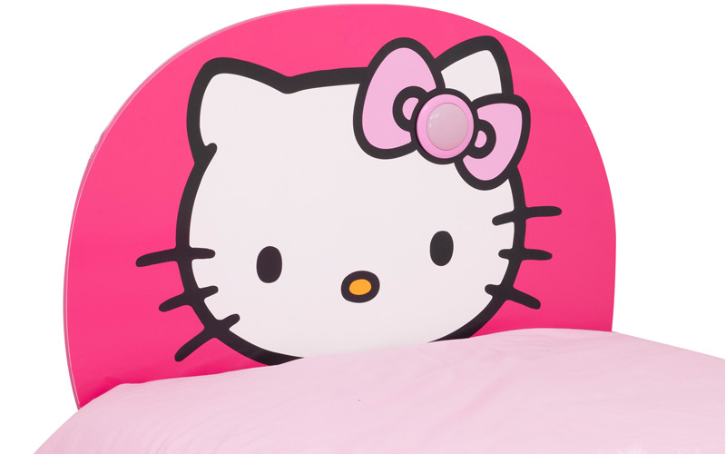 Worlds Apart Hello Kitty Night Light Headboard, Single