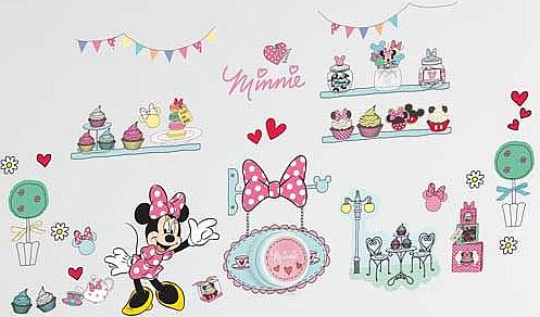 Worlds Apart Minnie Mouse Ring a Ding Vinyl Door Bell