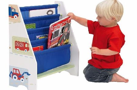 Worlds Apart vehicle sling bookcase