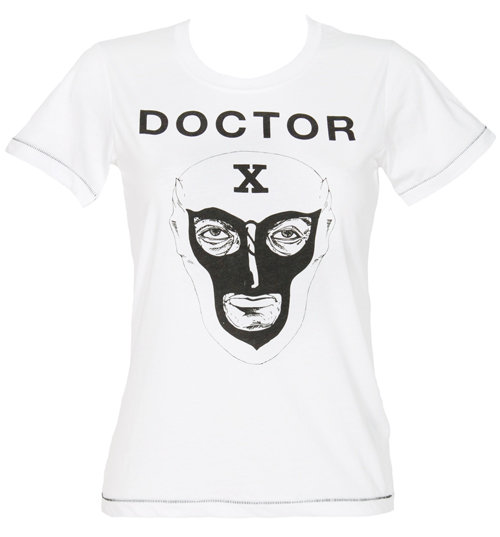  Ladies Debbie Harry Blondie Doctor X Scoop Neck