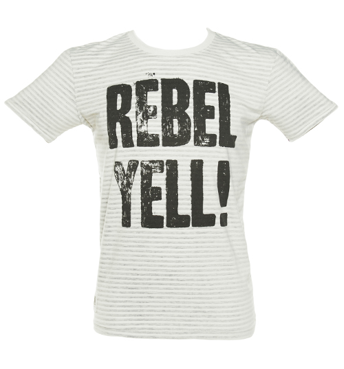 Worn By Mens Billy Idol Rebel Yell Reverse Stripe