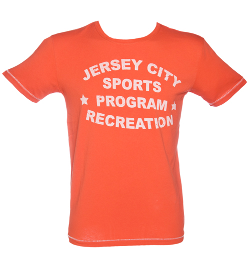 Worn By Mens Chris Stein Blondie Red Jersey City