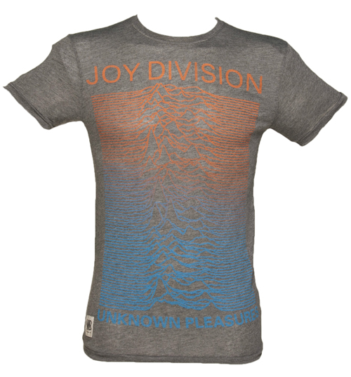 Worn By Mens Grey Marl Unknown Pleasures Joy