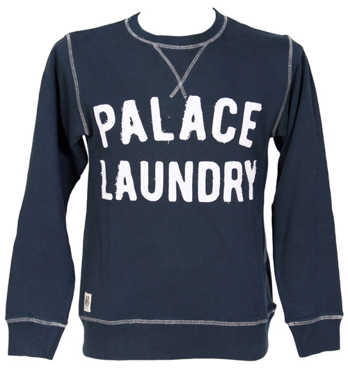 Mens Navy Mick Jagger Palace Laundry
