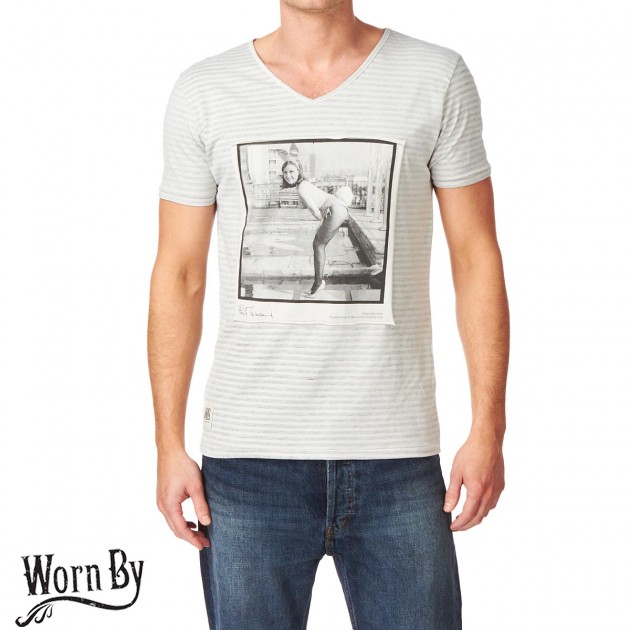 Worn by Mens Worn By Playboy Bunny T-Shirt - Reverse