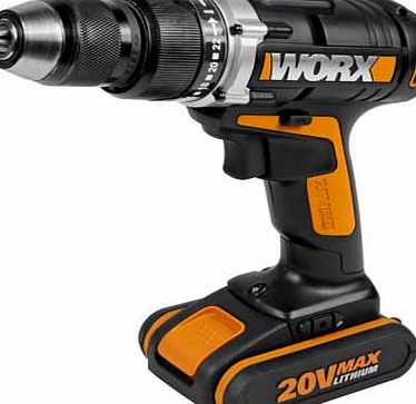 Worx WX372.3 Cordless Hammer Drill - 20V