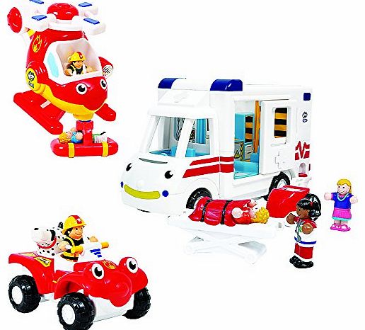 WOW Toys Rescue Squad Bundle