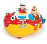 WOW Toys Wow - Motor Boat Murray Wind Up Bath, Water and Floor Toy