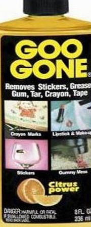 WOWOOO Goo Gone Large - Sticker, Tar, Crayon, Gum, lipstick, wax etc remover - 236ml (8Oz)