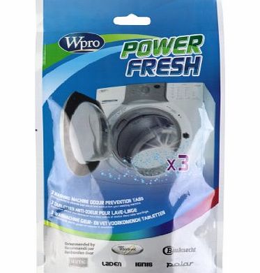 Wpro Powerfresh Washing Machine Cleaning Tabs