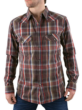 Brown Western Shirt