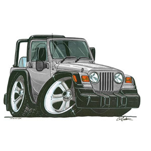 Jeep - Silver T-shirt