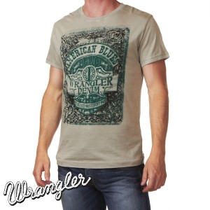 Wrangler T-Shirts - Wrangler American Blue