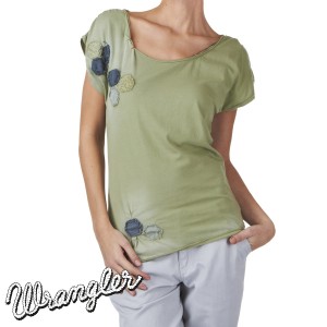 Wrangler T-Shirts - Wrangler Patch T-Shirt -