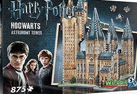 Wrebbit 3D Puzzle Harry Potter Hogwarts Astronomy Tower Puzzle (875-Piece)