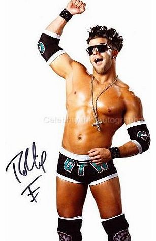 Wrestling Autographs ROBBIE E aka Robert Strauss - TNA Wrestler GENUINE AUTOGRAPH