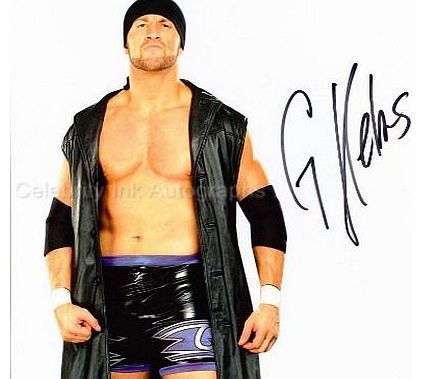 SHANE HELMS aka Gregory Helms - WCW Wrestler GENUINE AUTOGRAPH