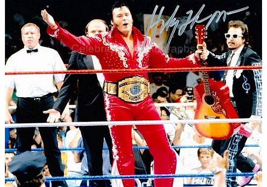 THE HONKY TONK MAN aka Roy Farris - WWF/WCW Wrestler GENUINE AUTOGRAPH