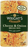 Wrights (Home Baking) Wrights Cheese and Onion Bread Mix (500g)