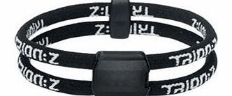  Dual Loop Lite Ionic/Magnetic Bracelet Black/Black
