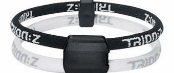 Wristbands  Dual Loop Lite Ionic/Magnetic Bracelet Black/White