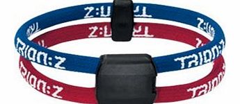 Wristbands  Dual Loop Lite Ionic/Magnetic Bracelet Blue/Red