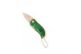 Metallic Green Key Chain Knife