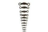 WSB Tackle Bronzed Barrel Swivels, Pack 100 - Size 4