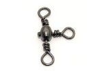 WSB Tackle Three Way Bronzed Swivels, Pack 100 - Size 2