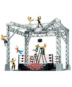 WWE Official Scale Money In The Bank Playset