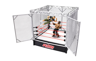 wwe Steel Cage Ring