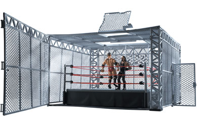 WWE The Cell Cage Match Ring