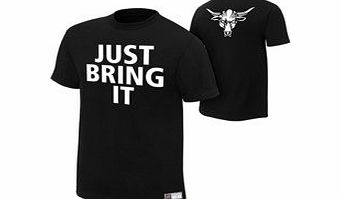 WWE THE ROCK BRAHMA BULL T-SHIRT. SIZE SMALL