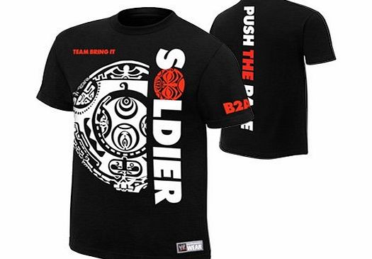 WWE THE ROCK PUSH THE PACE T-SHIRT SIZE LARGE