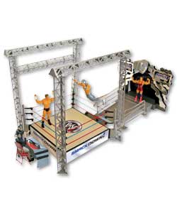 WWE World of Smackdown Playset