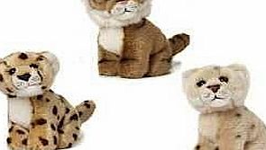 WWF Baby Leopard cuddly plush stuffed animal soft toy