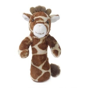 WWF Plush Junior Rattle Giraffe