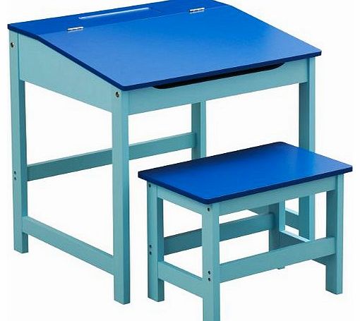 Childrens Desk & Chair Set ~ Blue