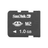 1GB SanDisk Memory Stick Micro (M2) Inc Pro Duo Adaptor