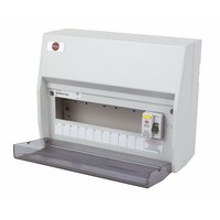 11-Way fully insulated RCD board Consumer Unit