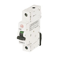 50A SP Type C Curve MCB