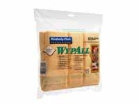 Wypall green microfibre cleaning cloths,