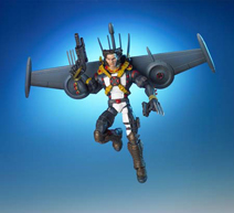 X-Men - Super Poseable Air Strike Wolverine