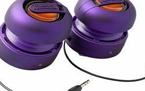 X-Mini Max Stereo Speakers - Purple