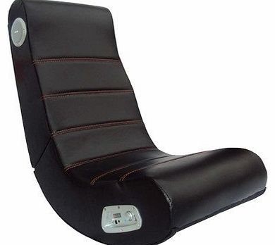 Rockster Gaming Chair, 79 x 54 x 70 cm, Black