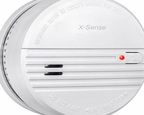 X-Sense DS21 Smoke Alarm Fire Smoke Detector with Photoelectric Sensor (Battery Powered)