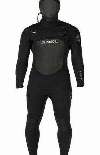 Xcel Mens Xcel Revolt 5/4/3mm Hooded X2 Chest Zip