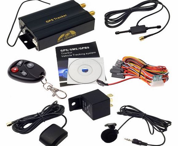 XCSOURCE GPS Car Tracker with GPRS and Vehicle Theft Protection System (Model:TK103B)